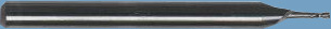 2 Flute Ball Nose End Mills, Standard and Stub Length